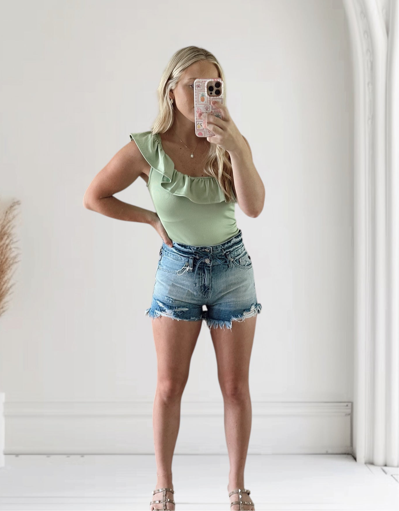 Quinn Kancan High Rise Shorts