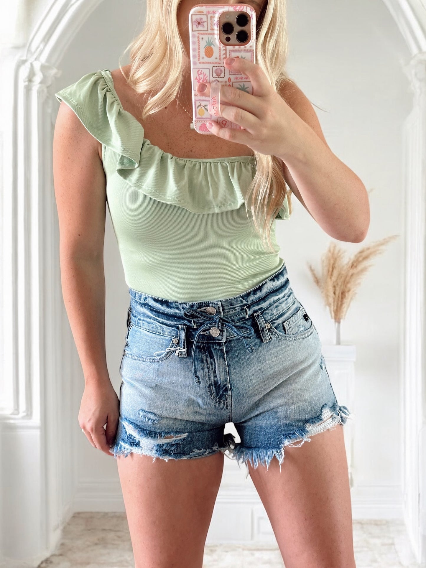 Quinn Kancan High Rise Shorts