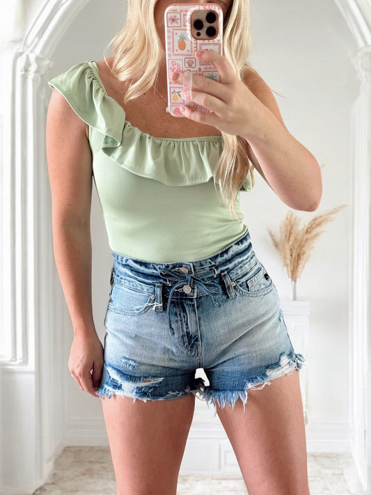 Quinn Kancan High Rise Shorts